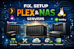 fix, setup plex media server, synology, nas, jellyfin, ugreen, emby, linux