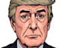 create a gorgeous headcut wsj portrait style from a photo