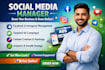 social media manager and ads runner