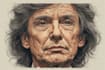 create a wsj style hedcut portrait for you