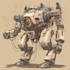 draw or design mechs robots concepts
