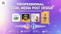 design professional social media posts
