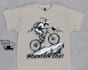 design retro t shirt funny mountain goat logo