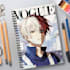 create aesthetic custom anime notebook covers