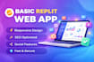 design basic replit webapp