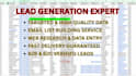 do high quality lead generation and data research service