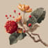 create professional botanical flower illustrations