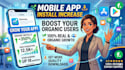 mobile app install increase service for more organic users
