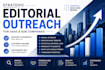 execute strategic editorial outreach for saas b2b