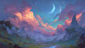 create a fantasy illustration