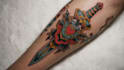create a custom traditional tattoo design