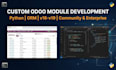 develop a custom odoo module for your business