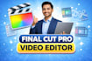 do high quality video editing in final cut pro