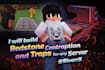 build redstone contraption and traps in any server