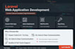 develop laravel web application with rest API