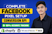 do facebook pixel setup and conversions API with google tag manager