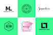 design custom minimalist modern logo in 24 hours