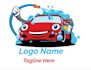 do auto detailing auto mobile and car wash logo design