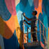create graffiti pop art canvas designs and murals