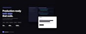 build a react or nextjs web app for your startup