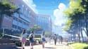 do anime background, visual novel, anime style