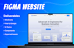 design figma landing page and figma saas ui ux for your saas interface