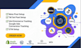 setup meta and tiktok pixel, ga4 ecommerce google ads conversion tracking by GTM