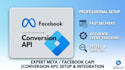 setup facebook pixel conversion API, google analytics 4 server side tracking GTM