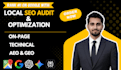do local SEO and gmb audit and optimization for google ranking