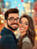 draw caricatures for couples, families, weddings