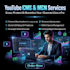 set up youtube cms, mcn and provide channel management