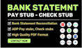 convert bank statement PDF to editable format