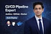 set up cicd pipeline using jenkins github and docker