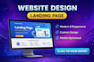 develop custom responsive website using HTML CSS javascript and python