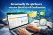 do data entry and excel work accurately
