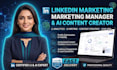 be your linkedin marketing manager and ai content creator