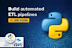 build automated etl data pipeline using python, airflow and sql