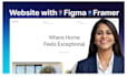 convert figma to framer, build custom framer website or redesign