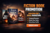 do fiction book promotion amazon KDP  book marketing