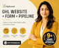 build a gohighlevel website, form and opportunity funnel