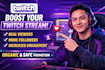 grow your twitch stream with real viewers