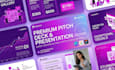be make pitch deck presentation, google slides, figma or canava