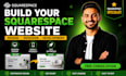 build squarespace website, design or redesign squarespace website