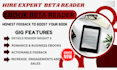 beta read romance fiction ebook beta reader detailed, honest feedback