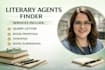 find literary agents, create your query letter and synopsis