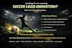 create soccer logo football intro animation
