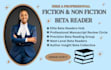 beta read your book and provide honest reader feedback