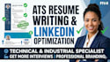 write an ats optimized resume and linkedin profile for technical profession