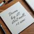 write aesthetic handwritten notes and quotes for journals