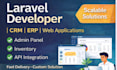 build custom laravel web application with admin panel